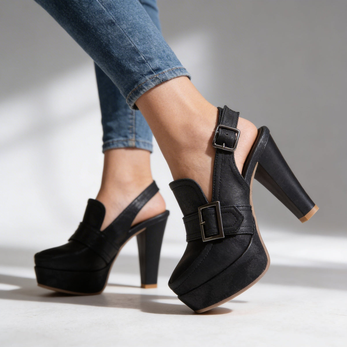 Vanda | Décolleté Slingback con Platform