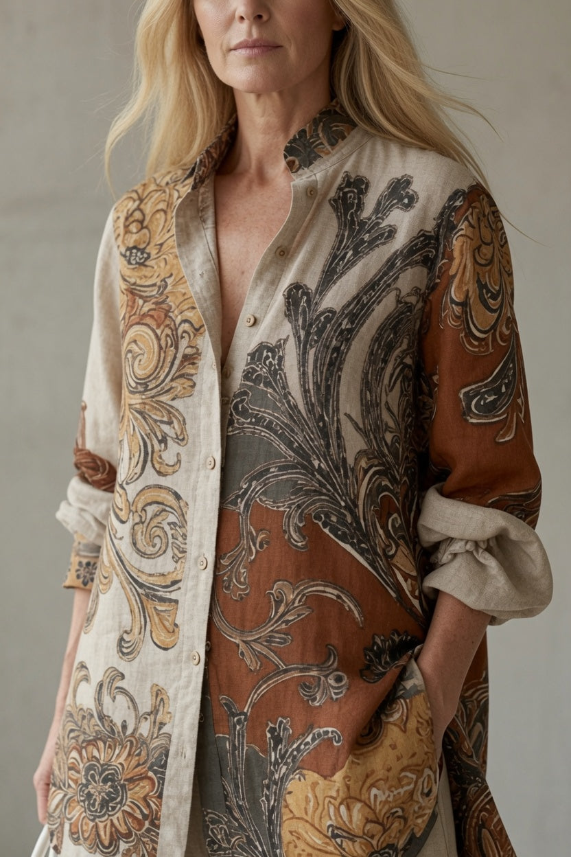 Karla | Completo Due Pezzi con Stampa Paisley
