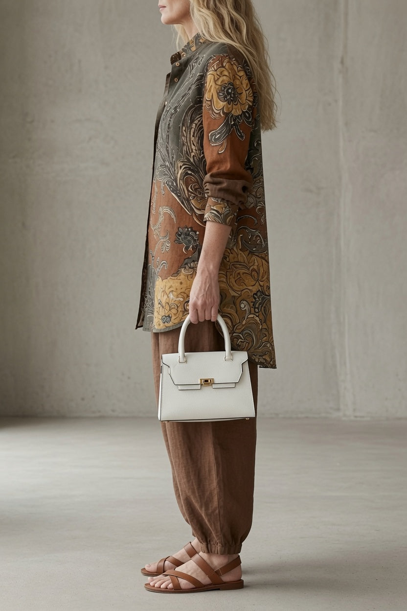 Karla | Completo Due Pezzi con Stampa Paisley