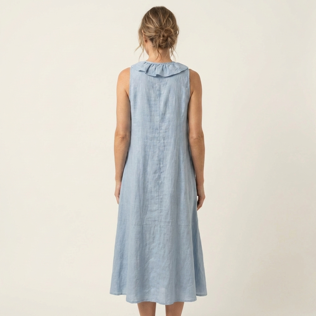 Gloria | Abito Maxi con Volant
