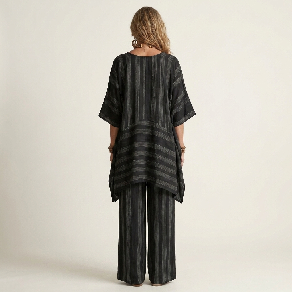 Ginevra | Completo Due Pezzi a Righe