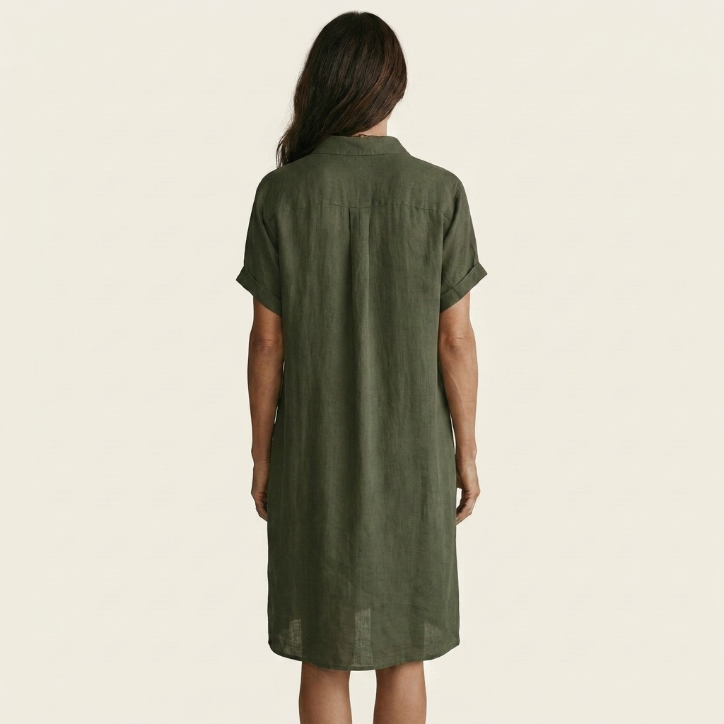Eloisa | Abito Camicia Midi con Bottoni