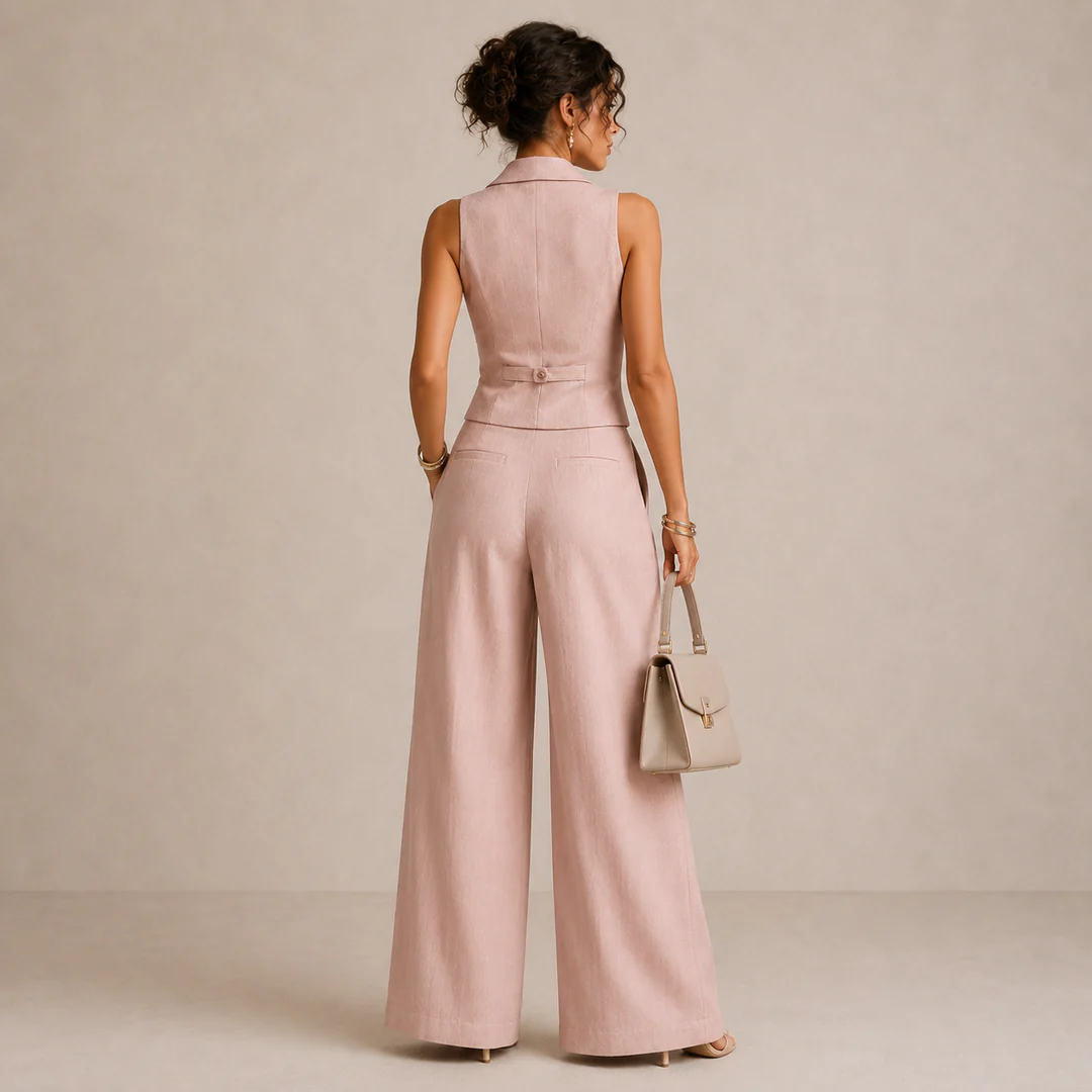 Daniela | Completo Due Pezzi con Gilet Elegante