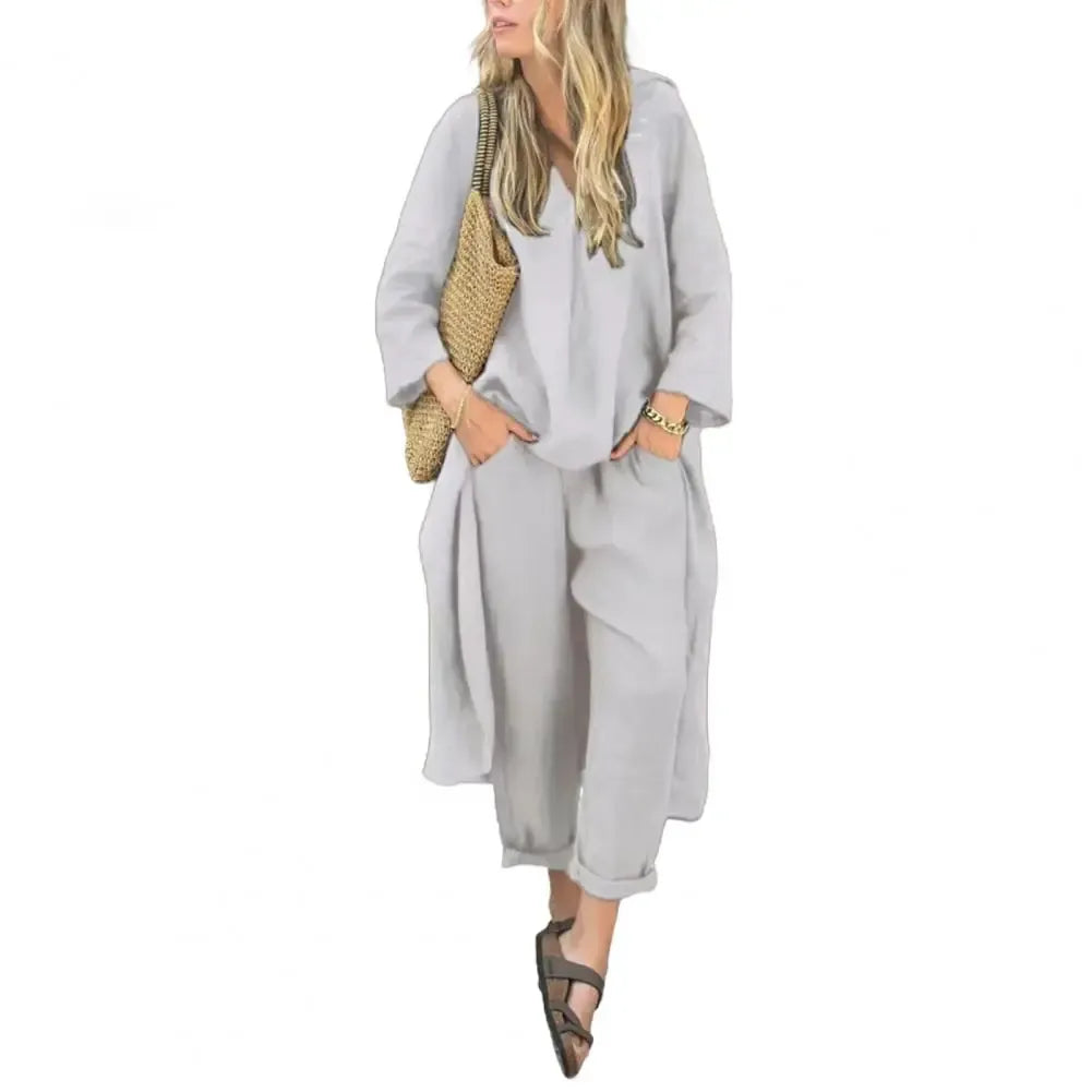 Nicole | Completo Elegante con Tunica e Pantaloni