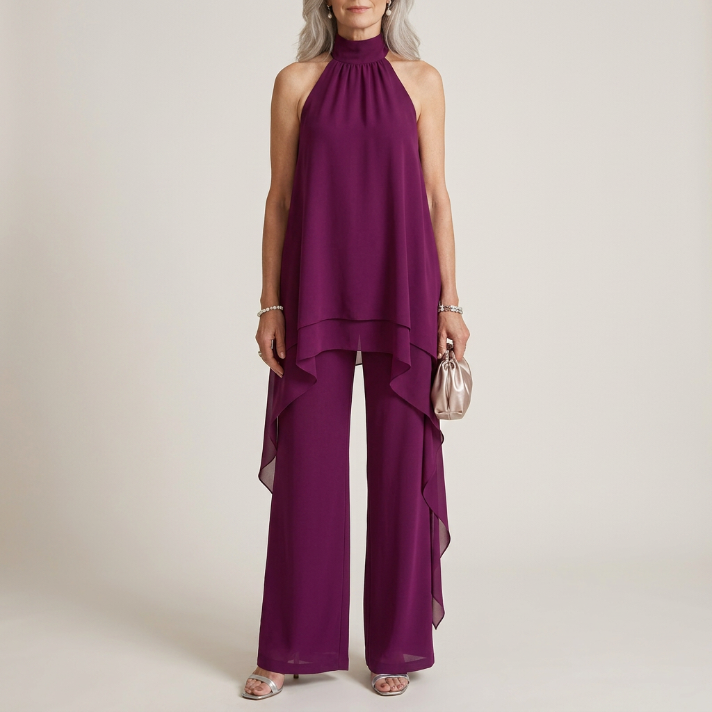 Giorgia | Completo Elegante Collo Halter