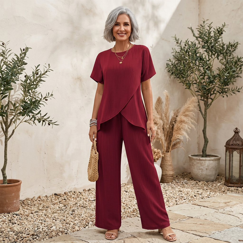 Greta | Completo Elegante Asimmetrico
