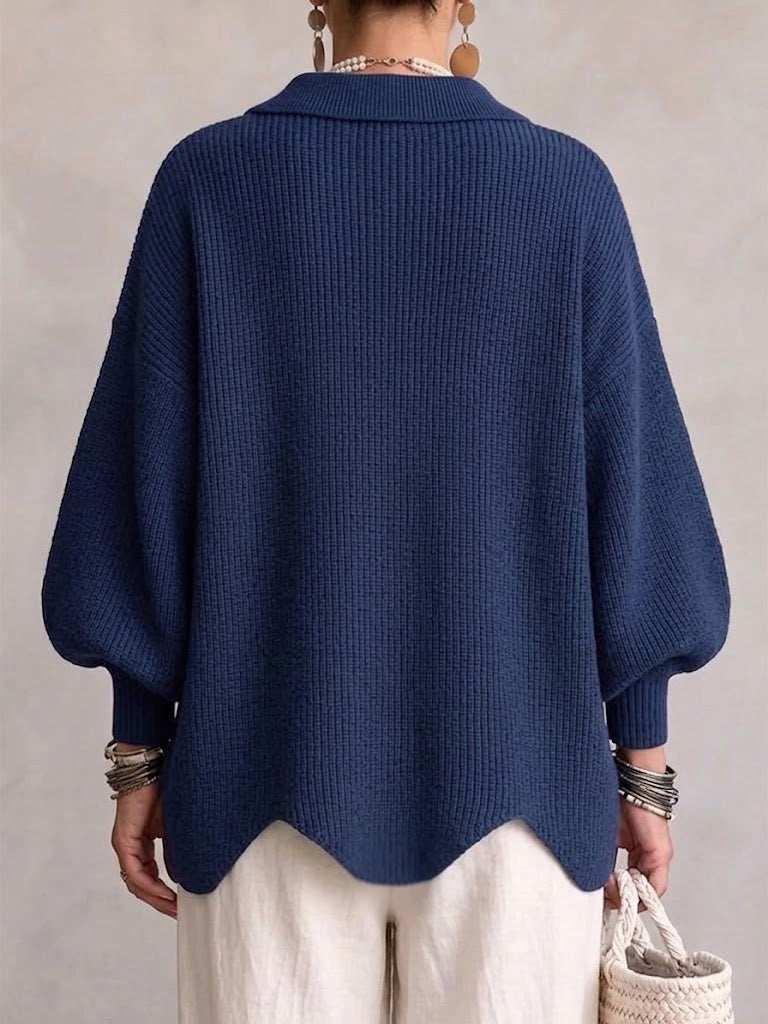 Corin | Cardigan Oversize con Bottoni Eleganti