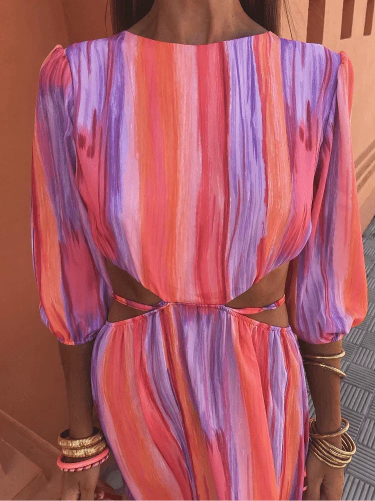 Paloma | Abito elegante con tagli