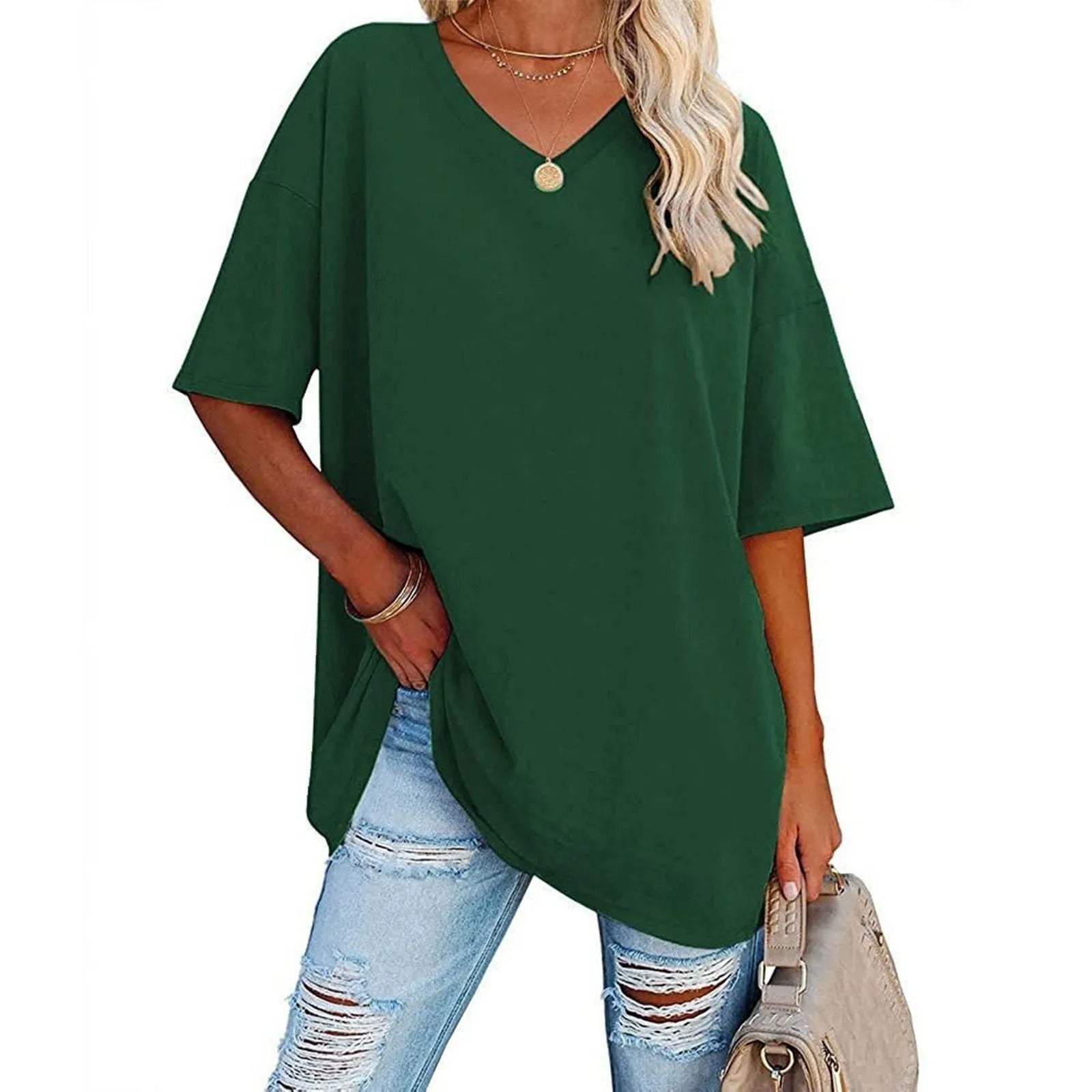 Gisele | T-shirt elegante in cotone